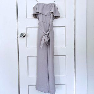 Aritzia Babaton Flutter Lilac Jumpsuit